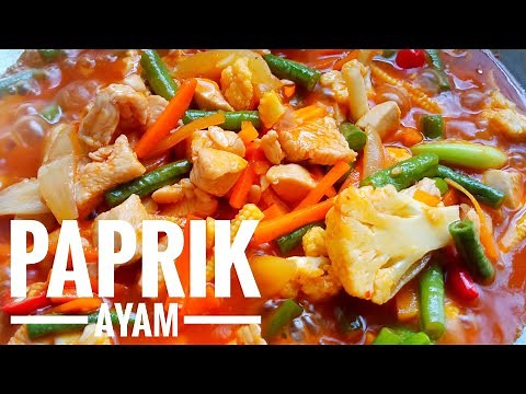 CARA MASAK PAPRIK AYAM ala Thai