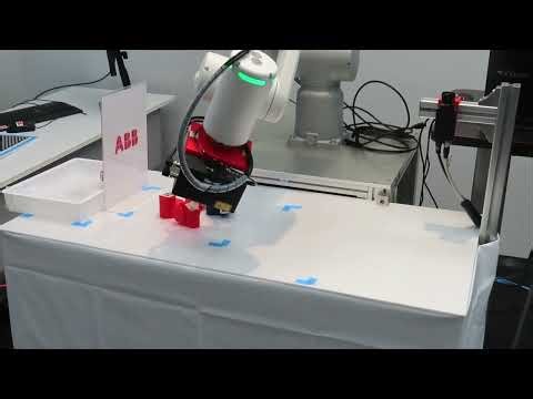 最適な経路を自動選定するABB Roboticsのデモ