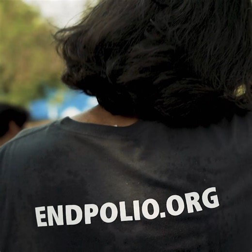 Polio isn't unstoppable. We are 💪 We can't create a global health legacy on our own but together we can and will #EndPolio for good. 🔗 on.rotary.org/4fhFsNH | Rotary International