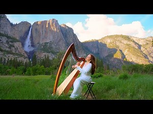 Valley of the Waterfalls: 1 Hour of Harp Music at Yosemite National Park | Sarah Bhalla