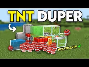 NEW TNT DUPER FARM in 1.21 Minecraft Bedrock!