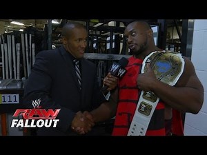Big E and Christian are set to clash - Raw Fallout - March 24, 2014