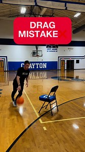 Drag Mistake❌! Using efficient footwork to set up driving angles will not only keep you from getting ripped, but also allow to make better decisions✅! #basketball #sports #BasketballCamp #claytonnc #raleigh #training | Rusch Skills Academy