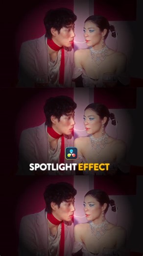 RESOLVED on Instagram: "Spotlight effect in DaVinci Resolve . . . #davinciresolve #videoediting #colorgrading"