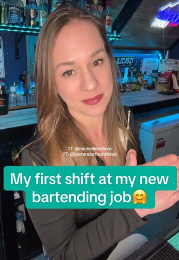 First Day at My New Bartending Job