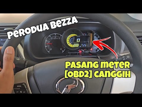 Pasang OBD Gauge Stinger Pada Perodua Bezza – Plug & Play Terus