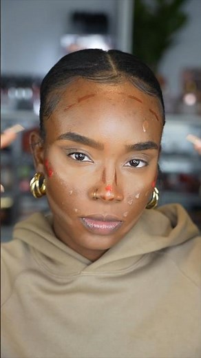 TOO MUCH MAKEUP?! I tried the “one” step makeup challenge, I like it🫶🏾😆 WOULD YOU TRY THIS?!