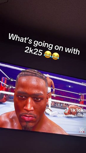 I’m just trying to Play man #wwe #fyp #wwe2k25 #glitch #wrestlinggame #2k25