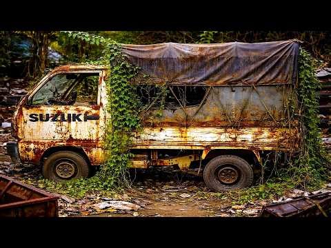 Extreme Suzuki Truck Restoration – Reviving a Heavily Rusted Abandoned Truck