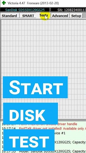 How to Test and Repair a Hard Disk with Tool Victoria #shorts #short #shortvideo #shortsvideo