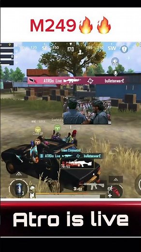 🤣 “Atro + M249 = Unlimited Comedy! Must-Watch Funny Moment!” #atro #bgmi #bgmishorts #funny #telugu