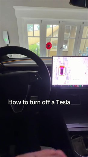 how to turn off a Tesla? | how to turn off tesla