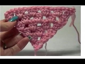 Crochet Shawl - Mini Tutorial #crochetshawlpattern #crochetwithclare