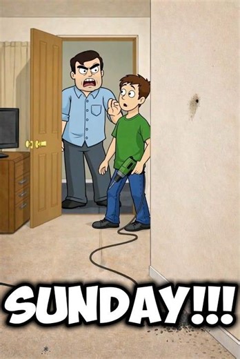 Neighbor Had Enough… It Was Sunday 😡 #shorts #funny ##cartoon