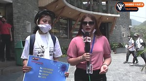 21K views · 717 reactions | Priyanka Mittal from Assamlinzey, the only female participant in the Cyclothon event. She has set an example where in a conversation she gave a powerful message on women empowerment and encouraged everyone to come forward for events like this. #womenempowerment. #harmovarta #cyclothon | Hamro Varta Television | Facebook