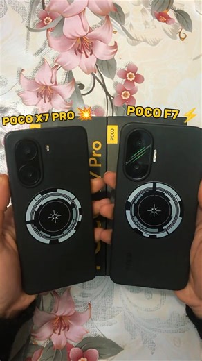 POCO X7 PRO vs POCO F7 PRO MAXXXX 📌🤯 #poco #pocof7 #pocox7pro #pocox8promax #xrusselll
