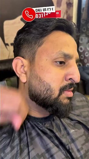 Perfect Beard Shape + Clean Fade | Complete Grooming Makeover #shots #viral #hairstyle