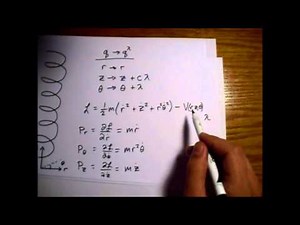 Noether's Theorem, Conserved Quantity for Helical Symmetry