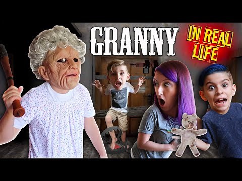 Granny Horror Game In Real Life!