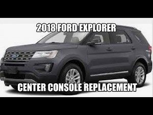 2018 Ford Explorer Center Console Replacement #StetsonAutoShopsHoustonTX