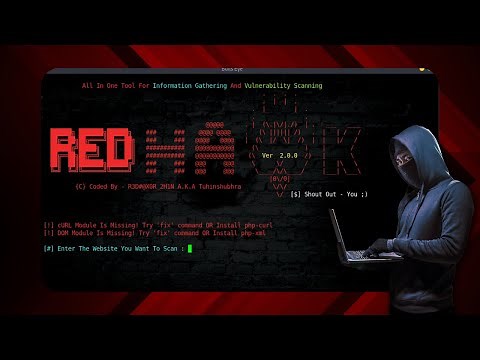 Uncover the Secrets of Network Exploration with Redhawk on Kali Linux!