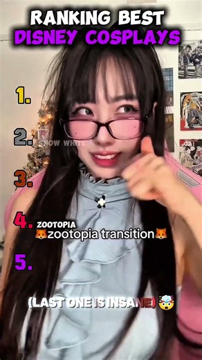 Ranking The BEST Disney Cosplays Ever 💖✨#tiktokviral #cosplay
