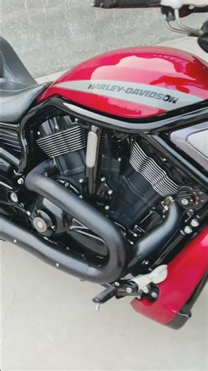 Harley-Davidson VRSC V-Rod 😱 Powerful Muscle Bike | Crazy Exhaust Sound #bikelovers #automobile