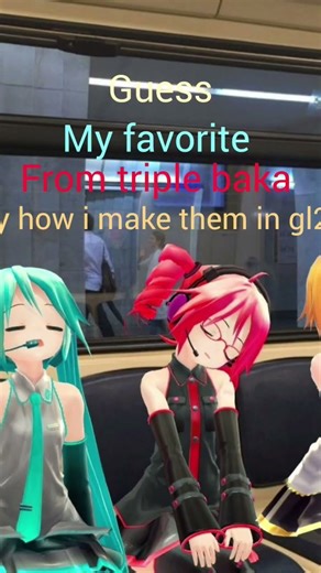 #vocaloid #hatsunemiku #teto #neru #triplebaka