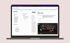 Digital Workout Planner Template Notion, Digitized Tracker, Aesthetic Planner, Health Wellness & Progress Journal, Calorie Tracker - Etsy