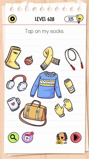 BRAIN TEST ALL STAR MAIN LEVELS LEVEL 628