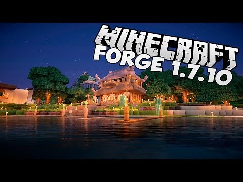 MINECRAFT 1.7.10: COMO INSTALAR MINECRAFT FORGE API MOD