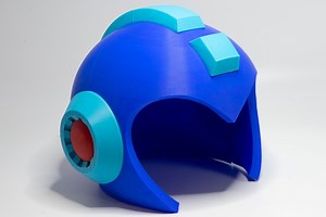 Mega Man Full Color Cosplay Costume Helmet, Halloween Anime 3d Print - Etsy