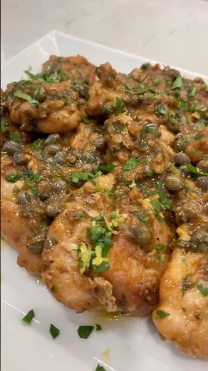 Chicken Piccata… with Thighs?! Quick & Easy Italian Recipe 🍋 🐔 🌿