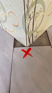 167K views · 1.1K reactions | simple technique for cutting floor tiles in wall corners #fblifestyle #building #trick #tips | Master Builder | Facebook