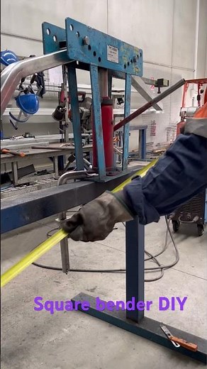 Square tube bender DIY#welding #fabrication