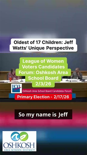This perspective is seriously next level! 🤯 Jeff Watts shares how being the oldest of *seventeen* children, raised with a strong Christian foundation, shapes his unique view while he chases a degree in web/software development. Now aiming for UWO leadership management—get ready for that non-traditional insight that sets him apart! #UniquePerspective #OldestOf17 #StudentLife #TechGoals #UWO