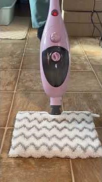 Showing you the steam mop in action! An honest review! Moolan