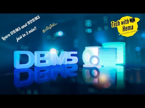 Learn DBMS and RDBMS in tamil | Learn Sql in tamil | DBMS in tamil | MSSQL