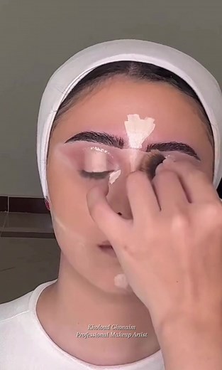 مكياج عروسه خطوة بخطوة مع خلود غنيم