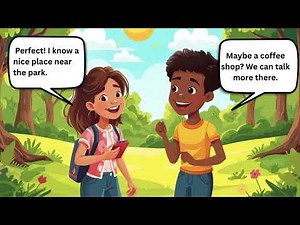 Meeting a Friend After a Long Time !!! Conversation Between Classmates !!!