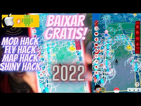 Instalando hack mod menu de Pokemon GO no celular iOS e ANDROID configurar mod completo gratis fre