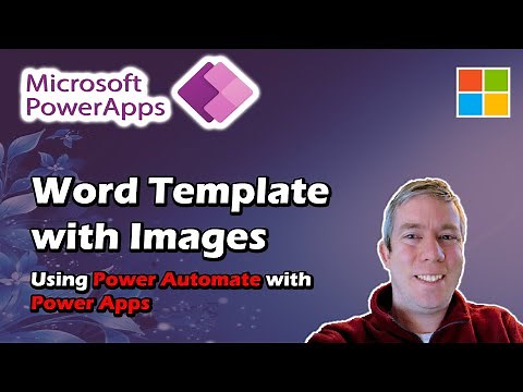 Populating Word Template with Images in Power Automate & Power Apps