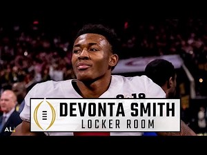 DeVonta Smith recalls game-winning catch in Alabama national championship win