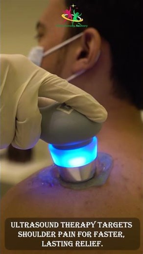 Ultrasound therapy targets shoulder pain for faster, lasting relief.