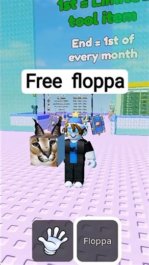 Free floppa trong game Phonk Edit Tower
