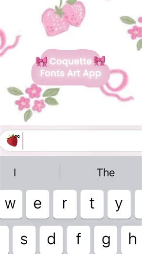 Coquette Messaging with Cute Emoji Bow Symbols
