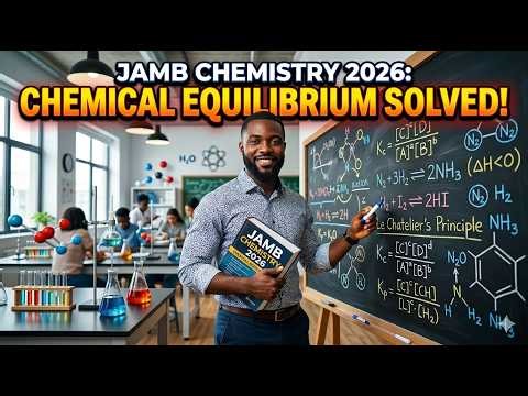 2026 JAMB Chemistry Solution: Solved Chemical Equilibrium Questions