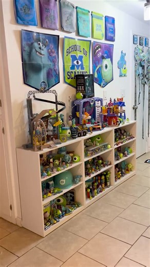 A woman spent tens of thousands of dollars decorating her entire home with Monsters, Inc. memorabilia — and even changed her own name to match a character from the movie. | New York Post