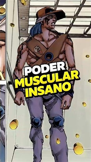 JOJO: The most absurd MUSCLE Stand! | Day 13 #shorts #jojo #jjba #anime