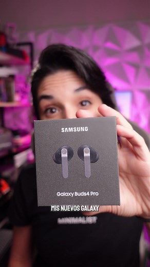 Unboxing de los nuevos Buds4 Pro de Samsung